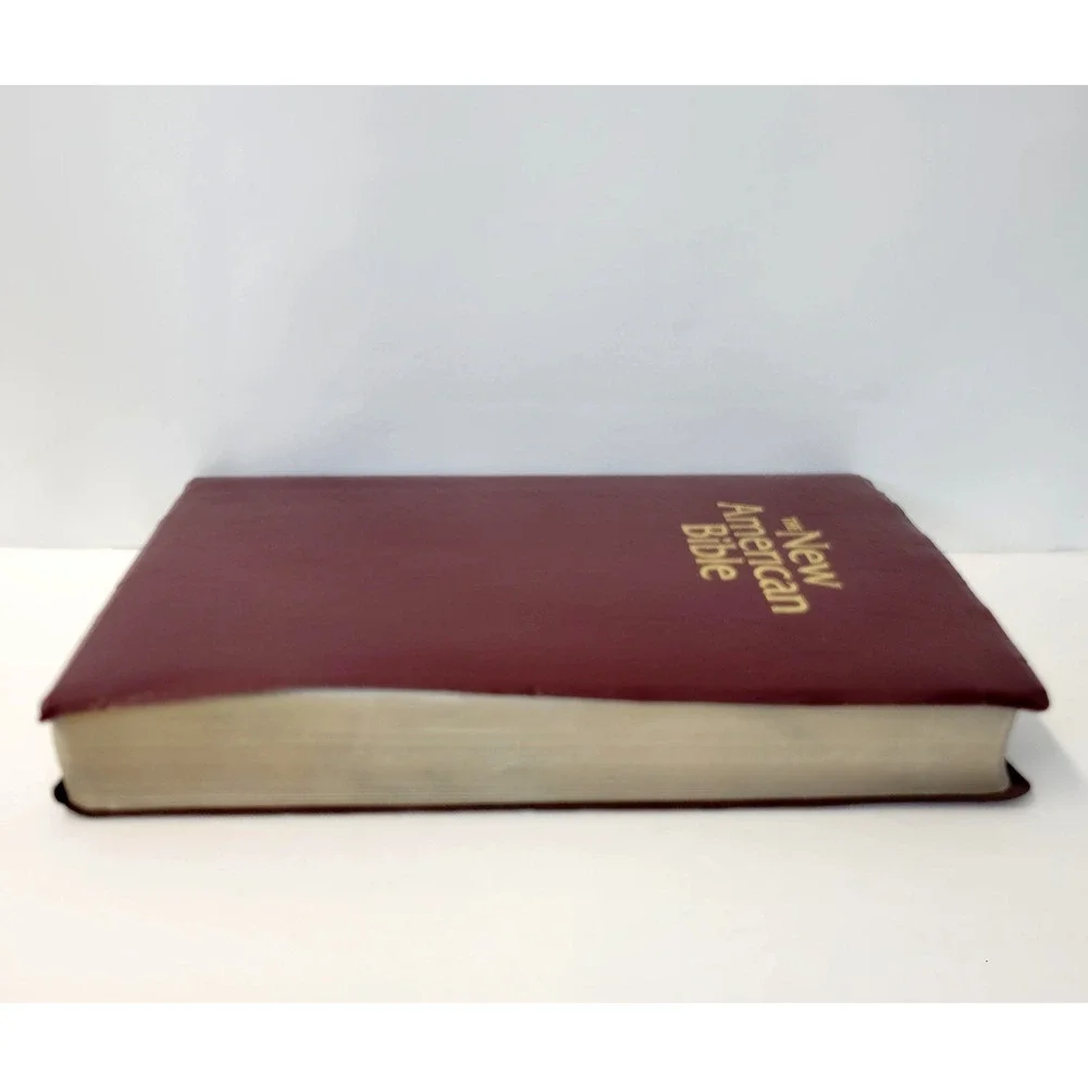 The New American Bible Revised Edition NABRE Catholic Burgundy Leatherette Cover